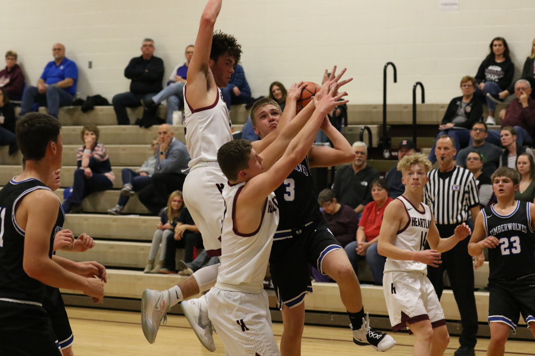 Exeter-Milligan at Heartland boys basketball 1.JPG